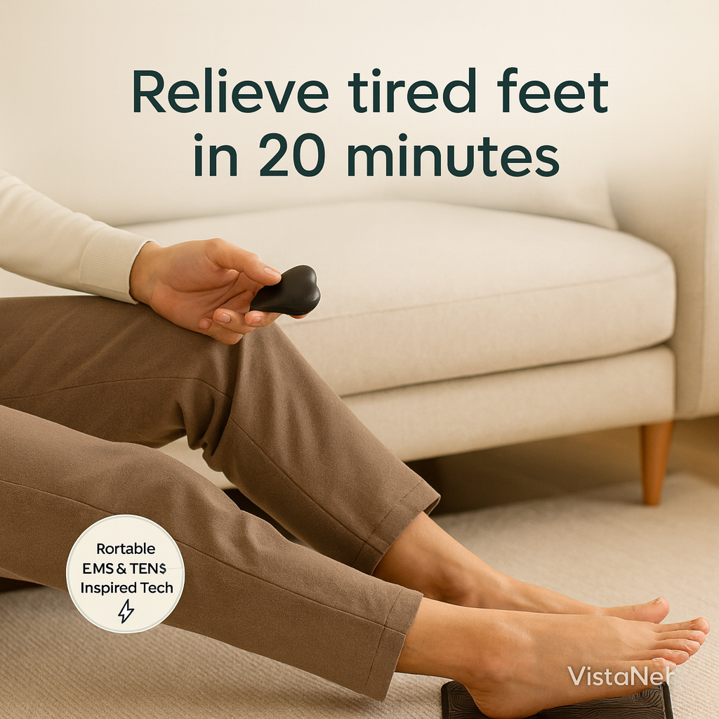 VistaNet ReVibe™ 2-in-1 EMS Foot & Body Massager